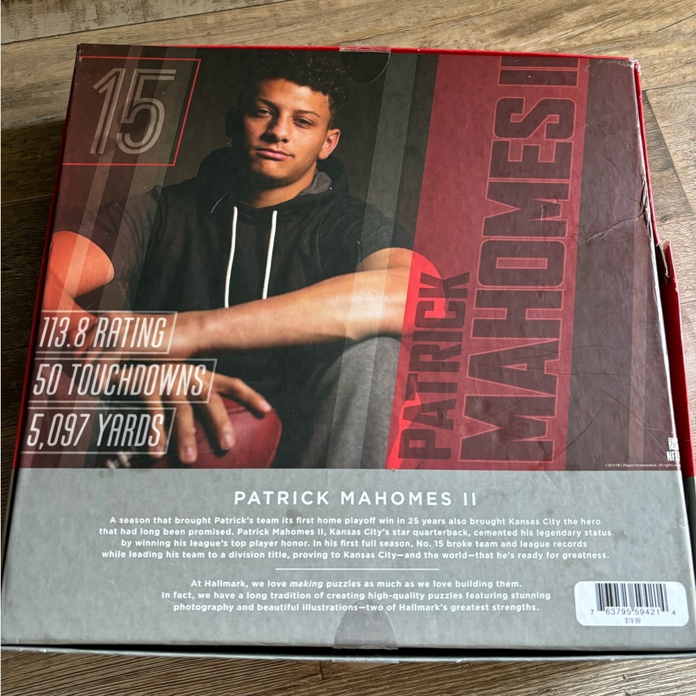 Patrick mahomes puzzle NIB